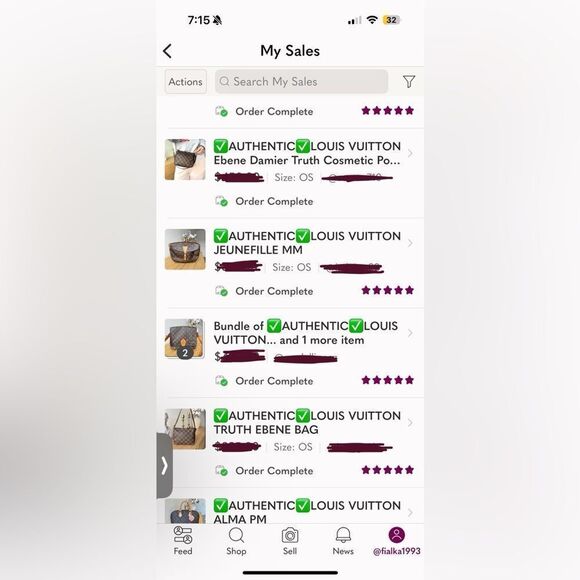 CHECK OUT MY SELLING RATINGS - Picture 4 of 4